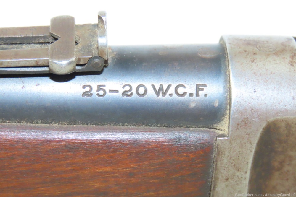 1911 mfr. WINCHESTER Model 1892 Lever Action Saddle Ring CARBINE .25-20 WCF-img-5