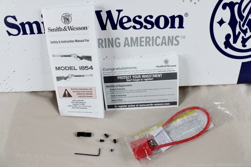 NIB SMITH & WESSON MODEL 1854 STAINLESS 44MAG 19.25" BOX-img-15