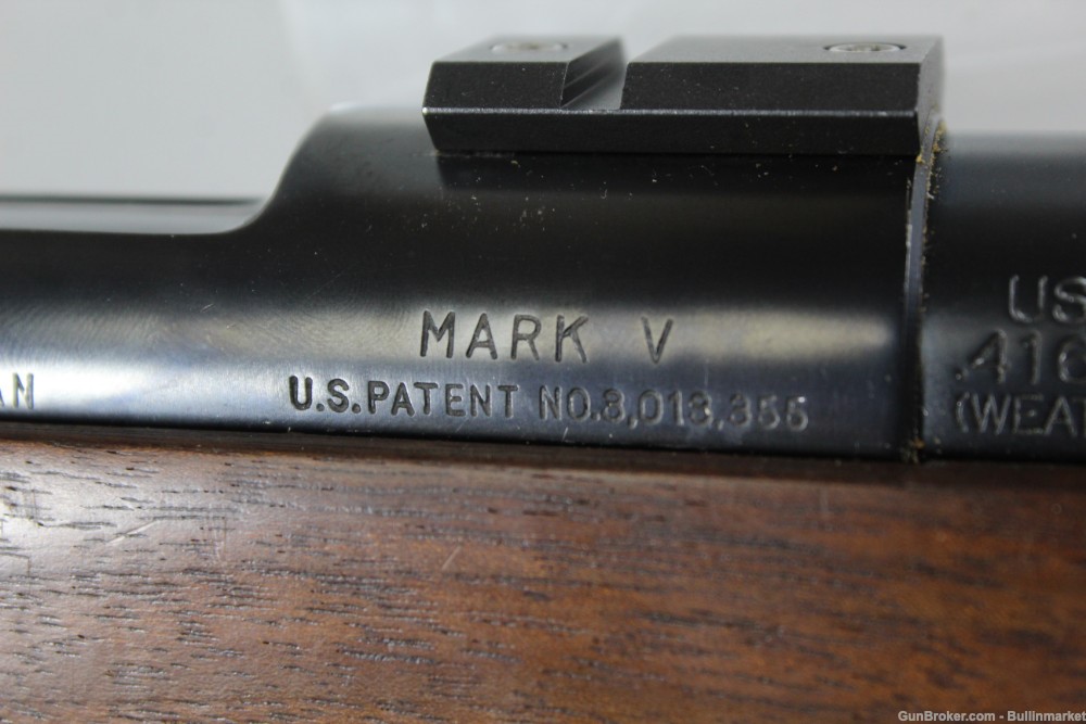  Left Handed Weatherby Mark V .416 Wby Mag Bolt Action Big Bore Rifle-img-32