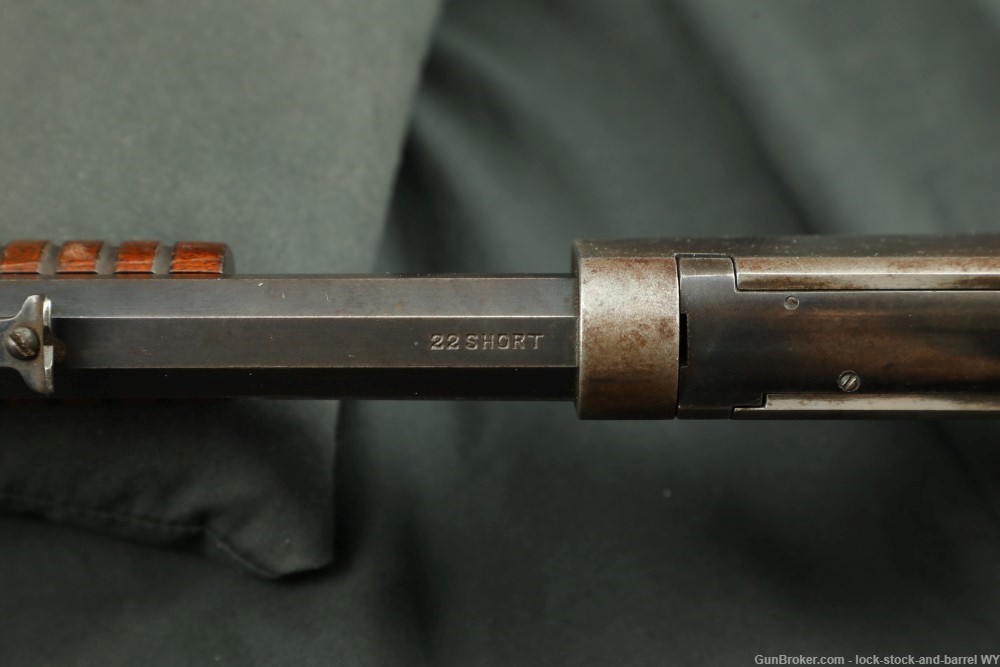 Winchester 3rd Model 1890 Takedown .22 Short Pump Action Rifle, 1907 C&R-img-26