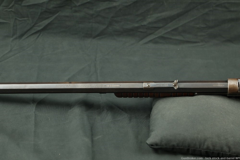 Winchester 3rd Model 1890 Takedown .22 Short Pump Action Rifle, 1907 C&R-img-13
