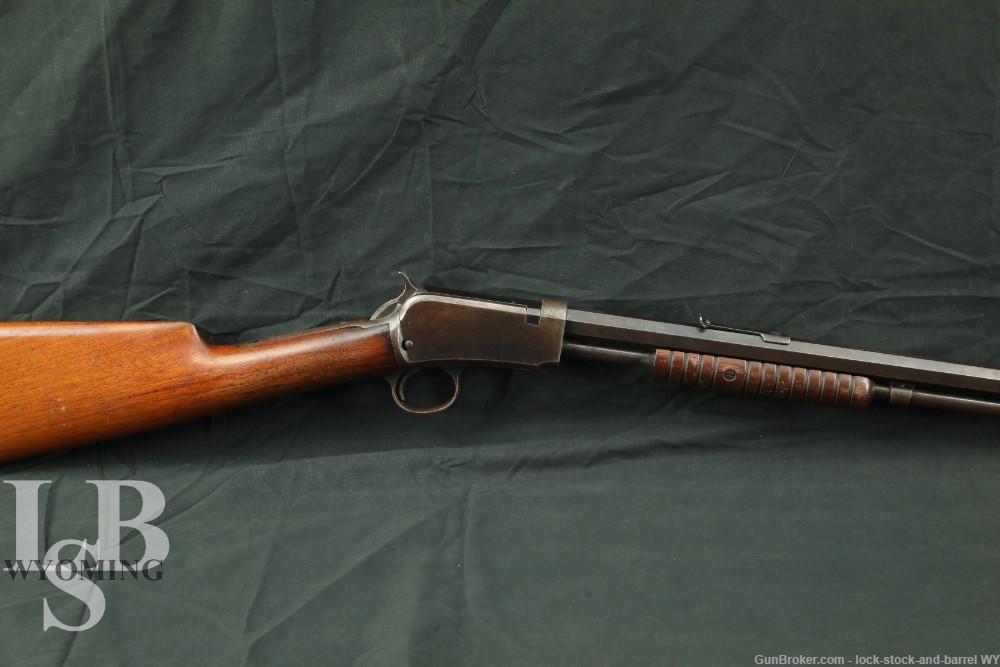 Winchester 3rd Model 1890 Takedown .22 Short Pump Action Rifle, 1907 C&R-img-0
