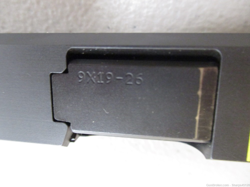 9mm GLOCK 26 slide (unknown brand) 3.5" barrel-img-1
