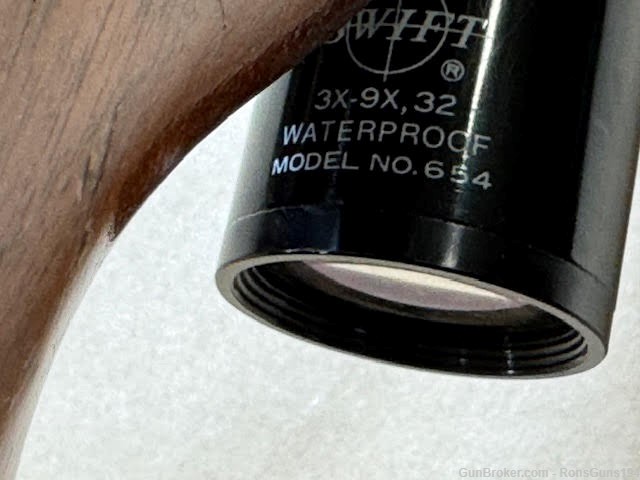 Savage Model 65M 22 WMR mounting a Swift 3x-9x 32 scope-img-12