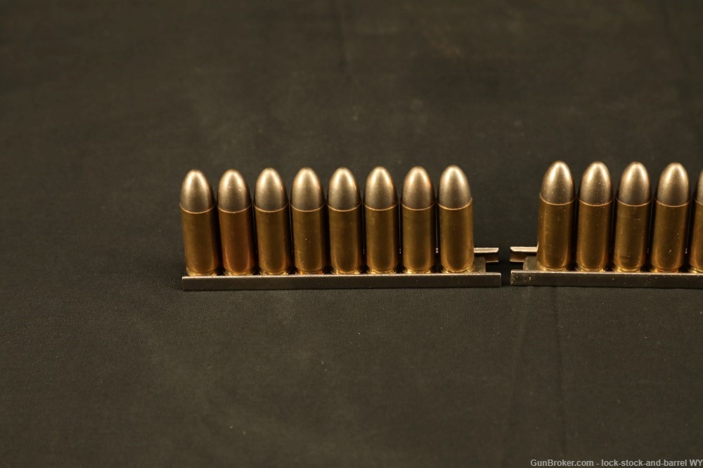 Approximately 16x Vintage Steyr 9mm Bullets -img-4