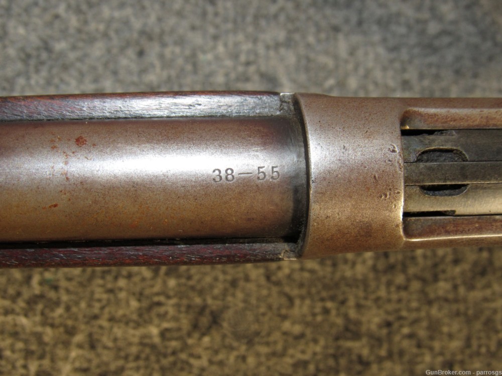 Vintage Winchester Model 1894 94 38-55 26" Mfg 1895 Antique-img-5