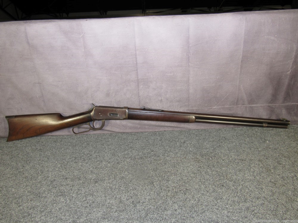 Vintage Winchester Model 1894 94 38-55 26" Mfg 1895 Antique-img-0