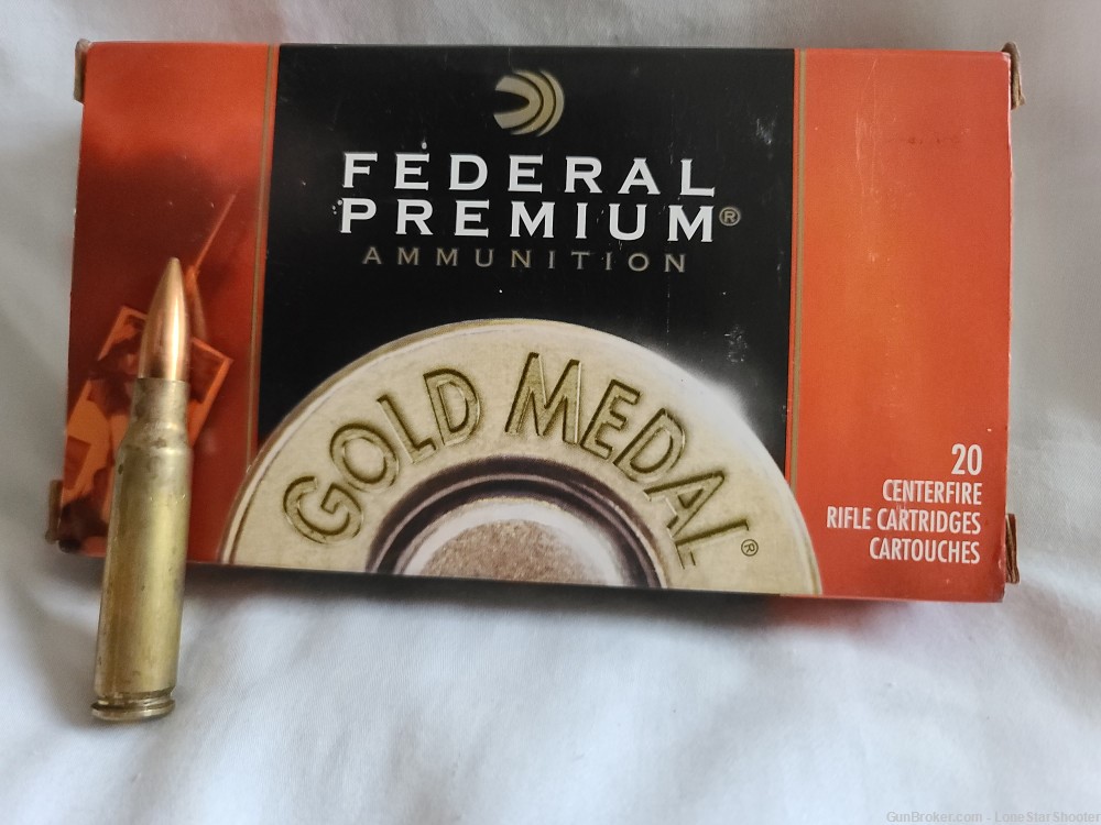 Federal Gold Medal Match 7.62x51mm 175 Grain Sierra MatchKing -img-0