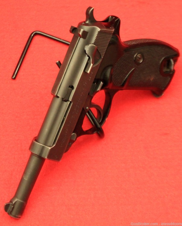 Walther P1 9mm P38 West German 1966 5"-barrel semi-auto pistol.-img-5