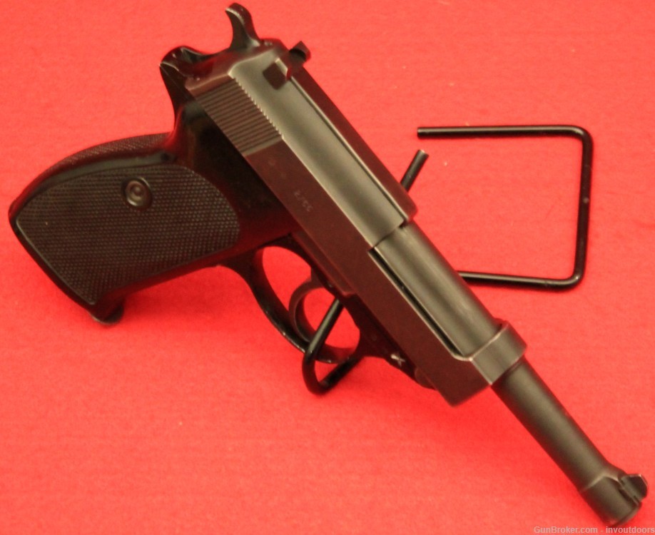 Walther P1 9mm P38 West German 1966 5"-barrel semi-auto pistol.-img-2