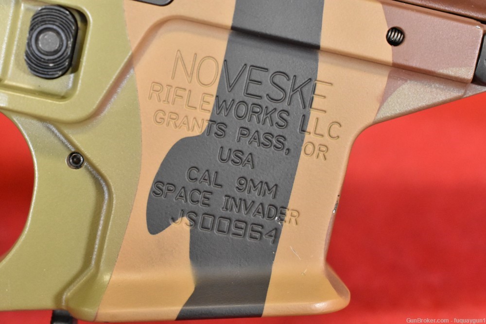 Noveske Space Invader 9MM 8.5" 30RD Q PDW Brace Arisaka Geissele Trigger-img-30