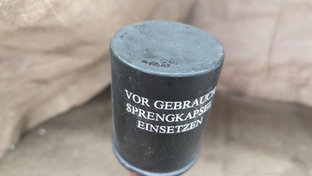 WW2 German stick handgrenade,   reenactor inert grenade-img-4