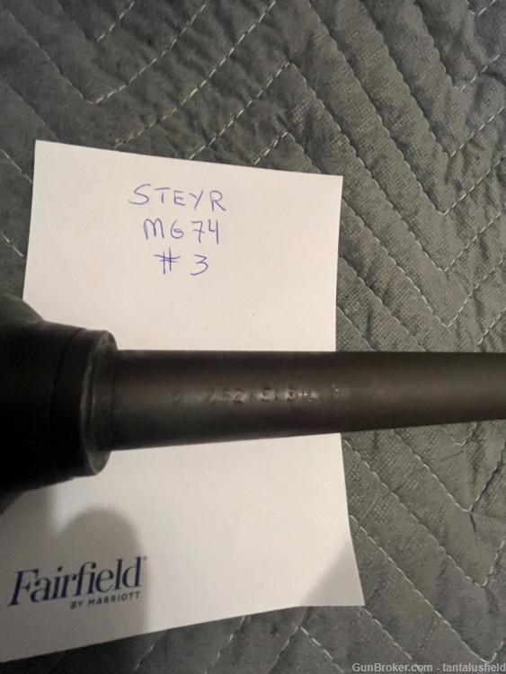 Steyr MG74 7.62mm CHF CL Military Barrel- Brand New, NOS. MG-42 MG3 M53-img-4