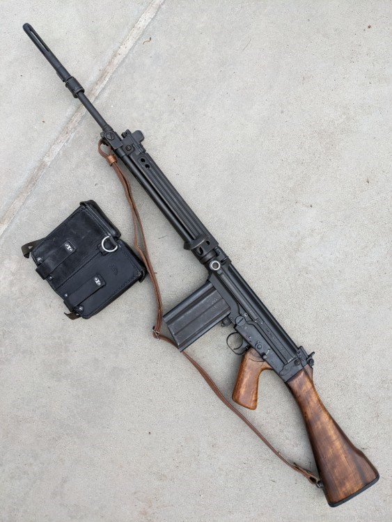 FN FAL G1 DSA LMT all matching numbers -img-0