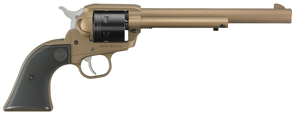 Ruger Wrangler 22 LR Revolver 7.50 6 Shot Burnt Bronze Cerakote 2040-img-0