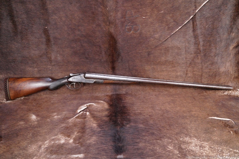 Lefever Arms Co. Sidelock E Grade 12 GA Side By Side Shotgun, 1893 Antique-img-6