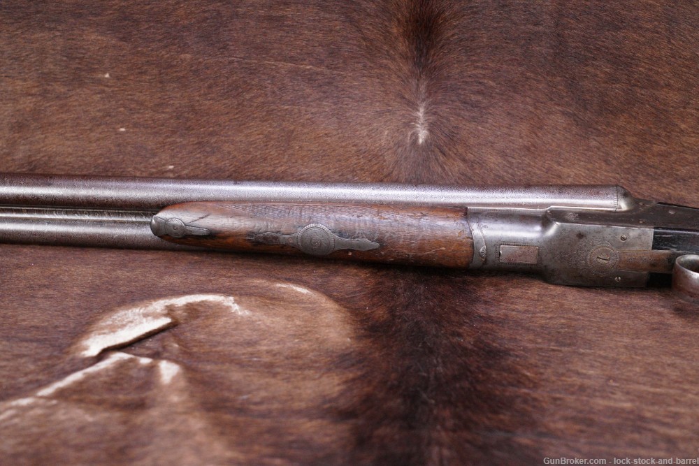 Lefever Arms Co. Sidelock E Grade 12 GA Side By Side Shotgun, 1893 Antique-img-12
