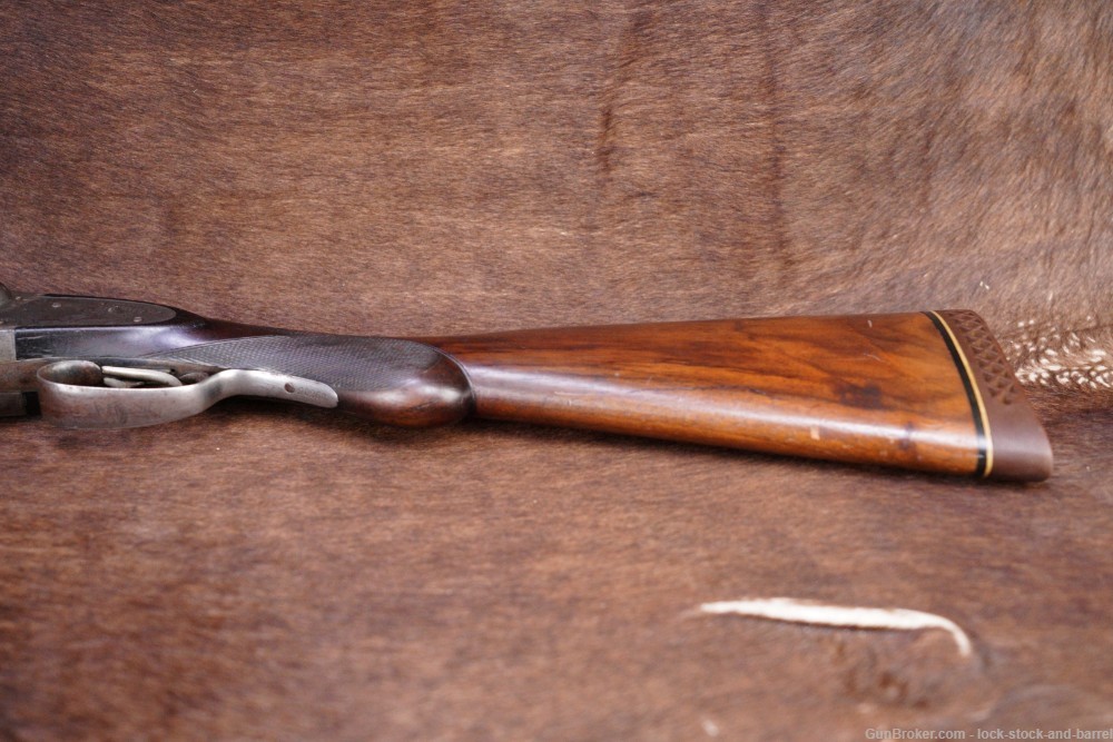 Lefever Arms Co. Sidelock E Grade 12 GA Side By Side Shotgun, 1893 Antique-img-11
