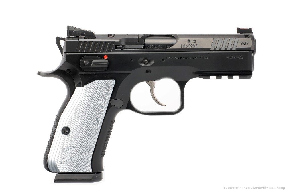 CZ-USA Shadow 2 9mm 4" 15rd OR w/Fiber Optic Front Sights 91252-img-0