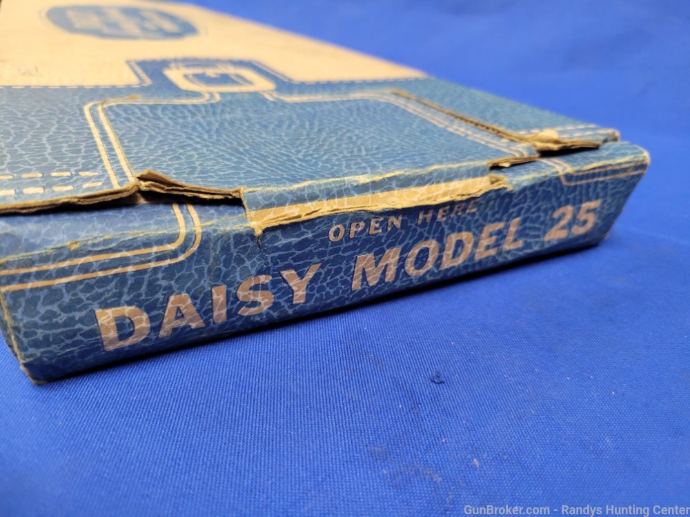 Collectible Antique Box for Daisy Model 25 Pump Repeater BB Gun-img-7