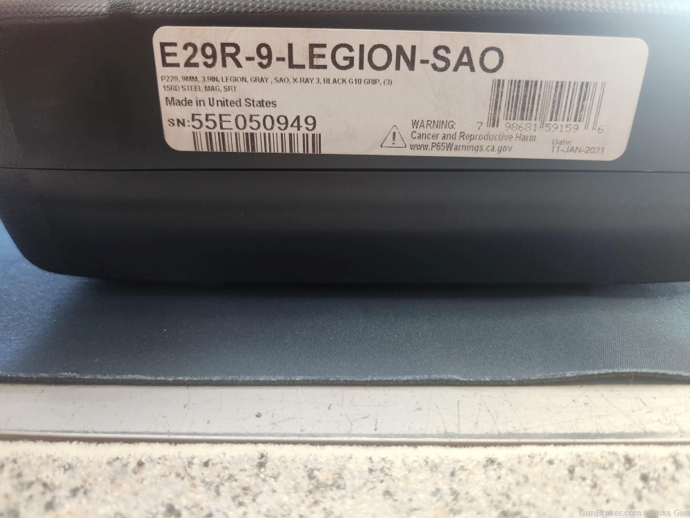 Sig Sauer P229 Legion 9mm SAO 3.9” 15+1 (E29R-9-LEGION-SAO)-img-8