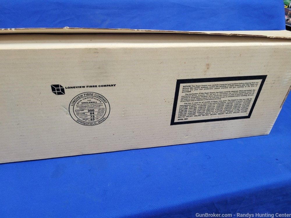 Collectible Box for Ruger Red Label 12 ga. Over/Under Shotgun mfg. 1992-img-6