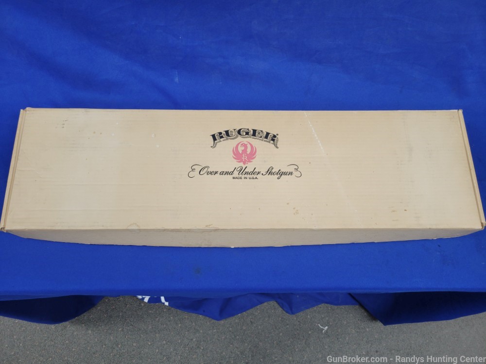 Collectible Box for Ruger Red Label 12 ga. Over/Under Shotgun mfg. 1992-img-0