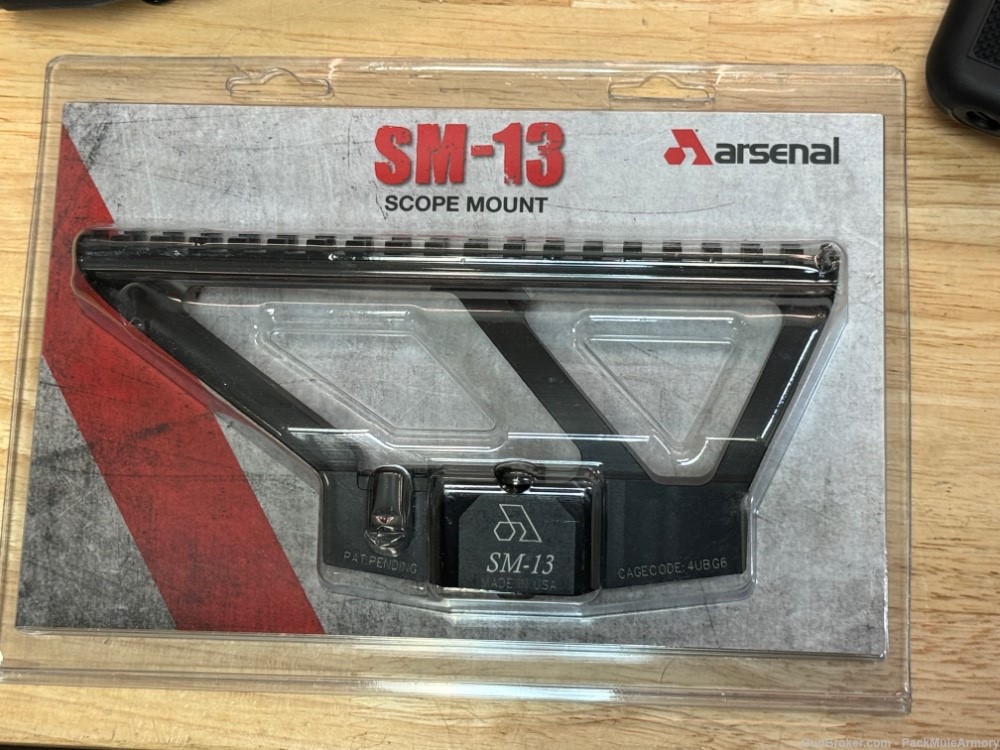 Arsenal SAM5 5.56 AKM + 7 Mags + Scope Mount / Penny Auction-img-2