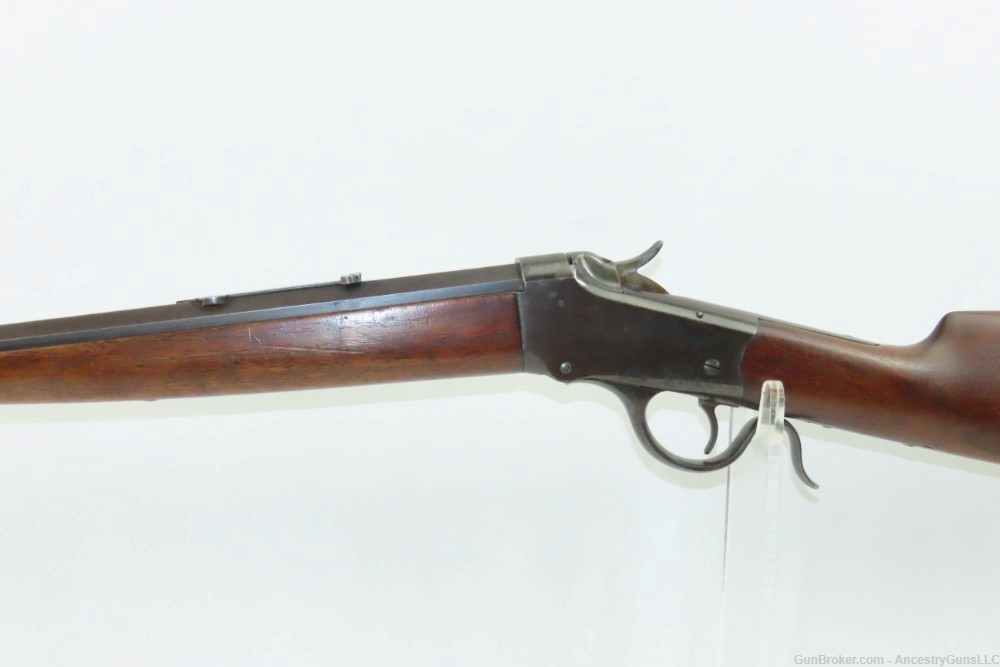 c1892 mfr. Antique WINCHESTER Model 1885 LOW WALL .22 WCF SINGLE SHOT Rifle-img-3