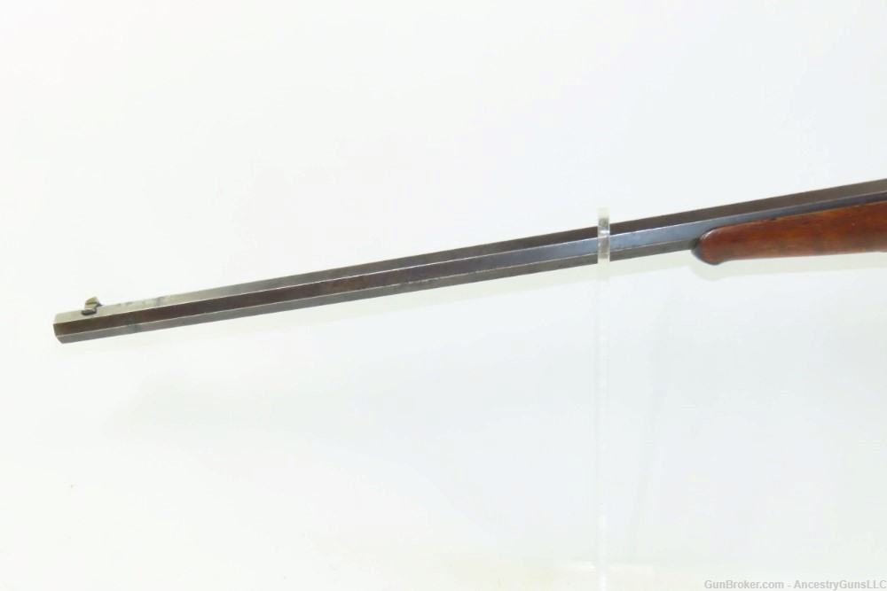 c1892 mfr. Antique WINCHESTER Model 1885 LOW WALL .22 WCF SINGLE SHOT Rifle-img-4