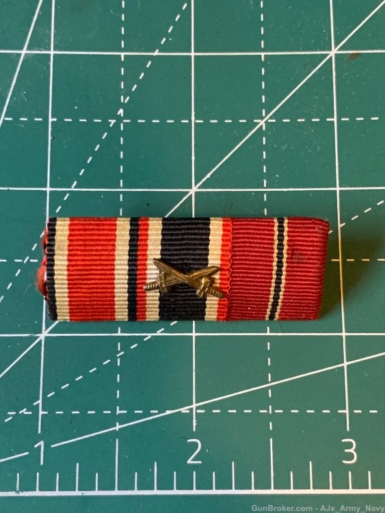 WW2 Rare Maker Winter German Medal & German Ribbons -img-5