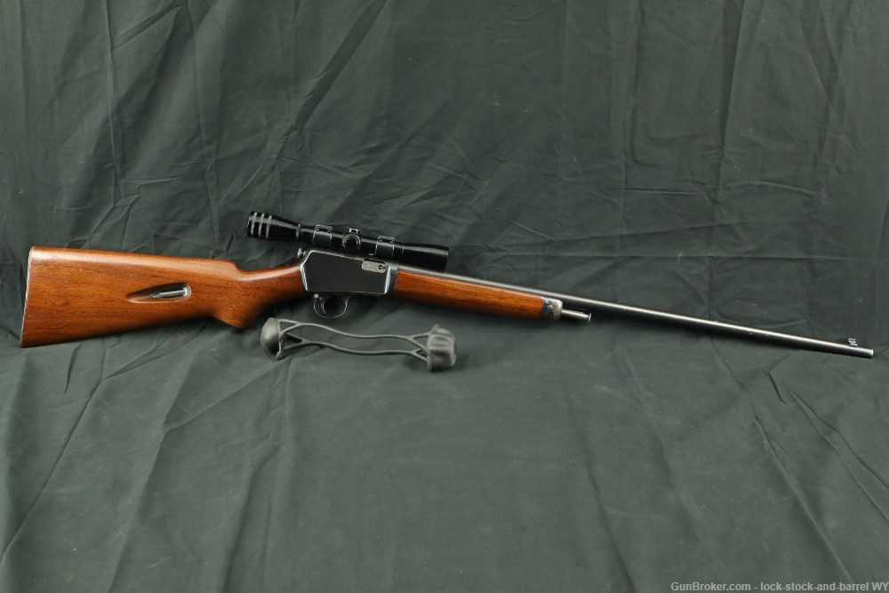 Winchester Model 63 .22 LR 23" Takedown Semi-Automatic Rifle, MFD 1942 C&R -img-2