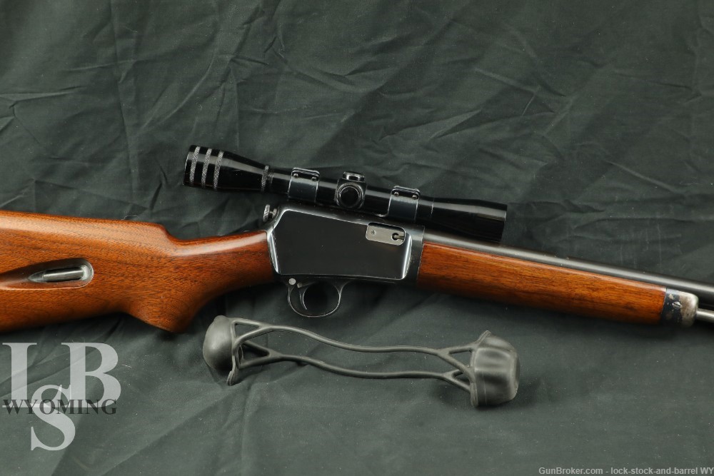 Winchester Model 63 .22 LR 23" Takedown Semi-Automatic Rifle, MFD 1942 C&R -img-0