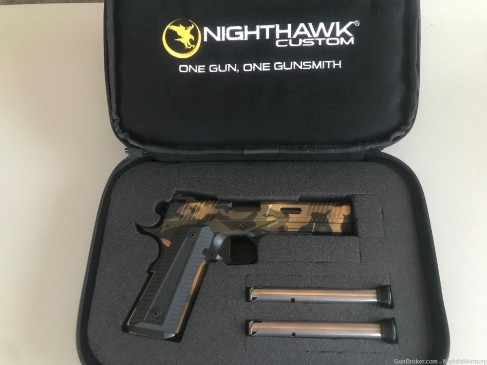Nighthawk Custom Agent 2 .45ACP 5" GOVT 1911 Multicam Camo 45 Agent2 pistol-img-5