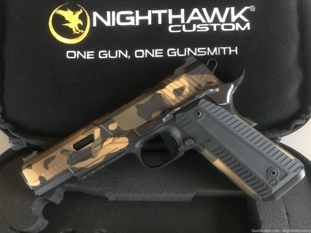 Nighthawk Custom Agent 2 .45ACP 5" GOVT 1911 Multicam Camo 45 Agent2 pistol-img-1