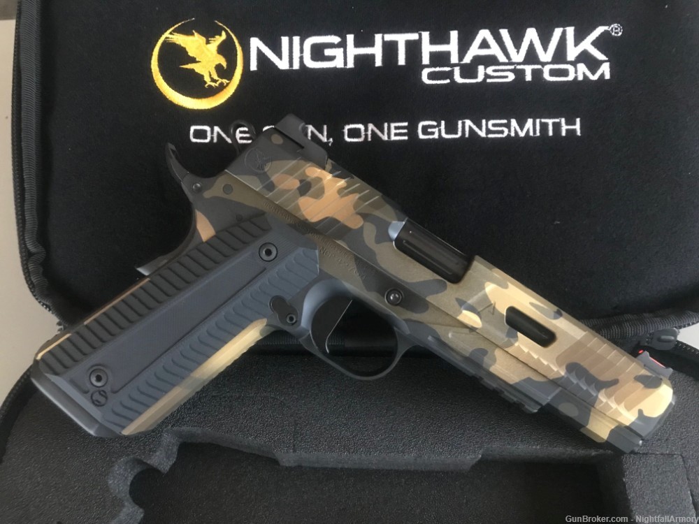 Nighthawk Custom Agent 2 .45ACP 5" GOVT 1911 Multicam Camo 45 Agent2 pistol-img-3