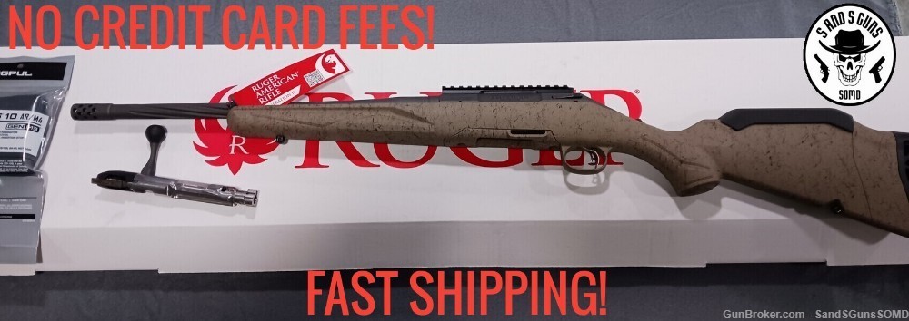 RUGER AMERICAN GEN 2 RANCH 5.56 223 16" BOLT ACTION RIFLE NEW-img-0