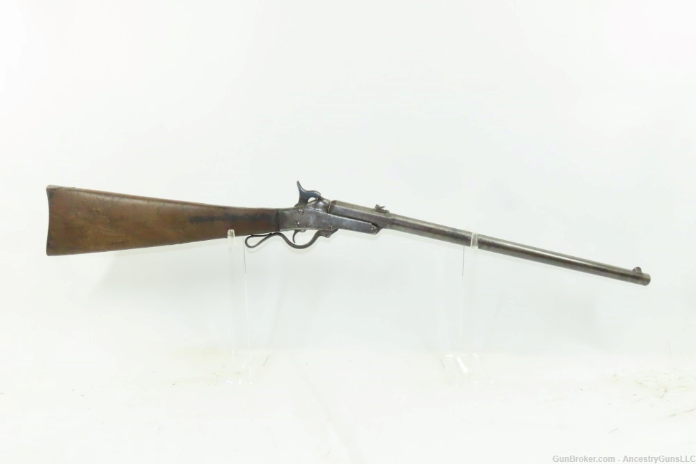 CIVIL WAR Antique U.S. MAYNARD 2nd Model MASS. ARMS Co. Cavalry SR Carbine -img-1
