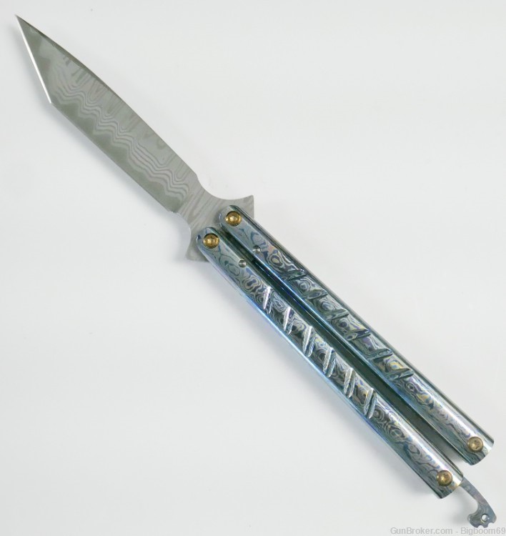 Sergey Rogovets Extreme Addiction B2 Balisong Butterfly Full Dress Knife -img-2
