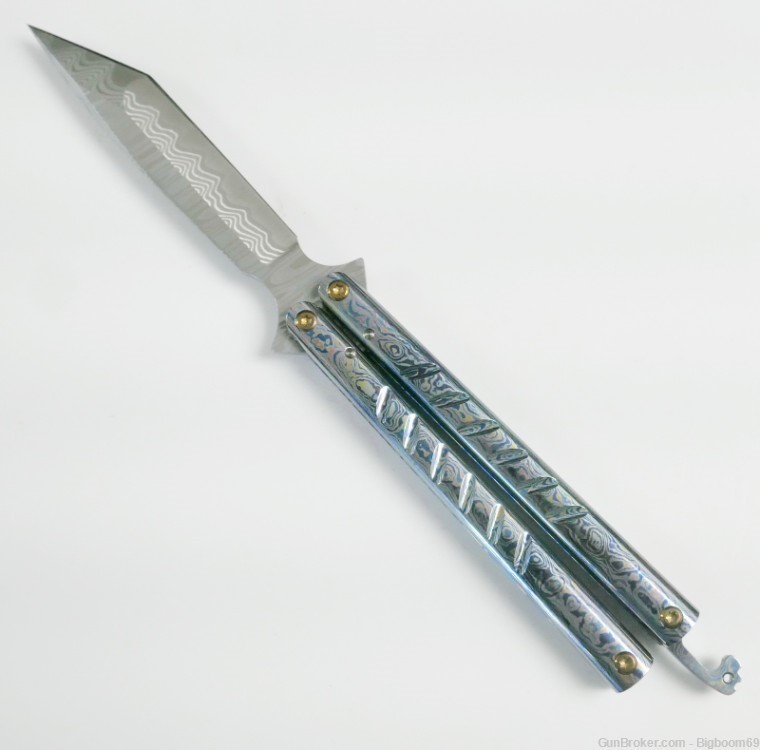 Sergey Rogovets Extreme Addiction B2 Balisong Butterfly Full Dress Knife -img-1