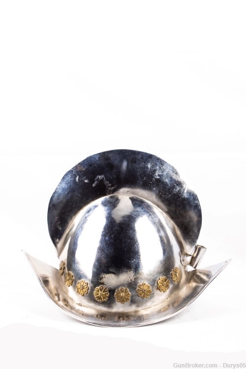 King Charles III Rapier Sword W/Spanish Comb Morion Helmet Durys # 4-2-1132-img-7