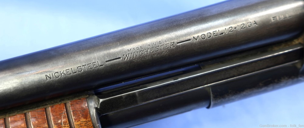 Winchester Model 12 12ga 30" Full ca. 1927 Matching Shooter Grade-img-15