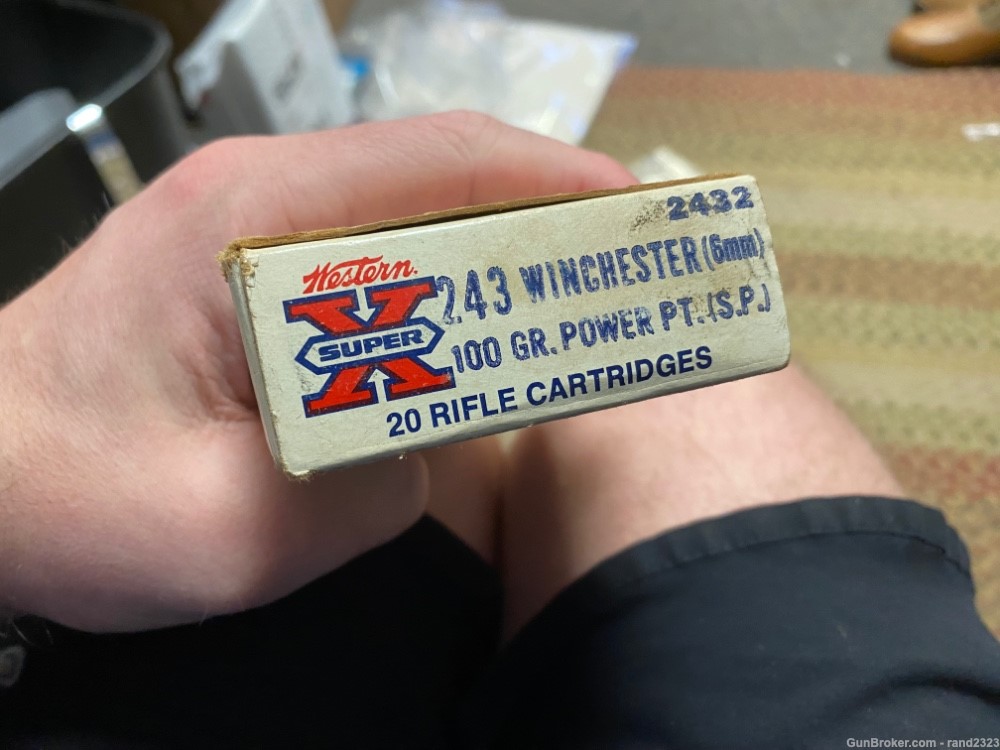 WESTERN SUPER X 243 WINCHESTER (6MM) 20RD AMMO-NOS-img-2