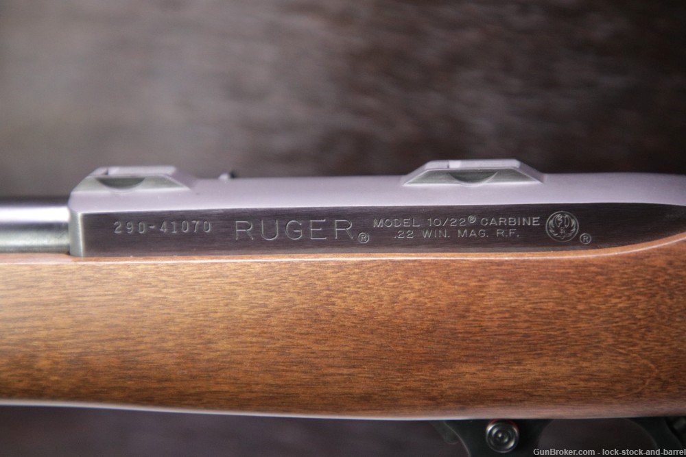 Ruger 10/22 Carbine 02901 .22 WMR 18 1/2” Semi Automatic Rifle & Box 2003-img-21