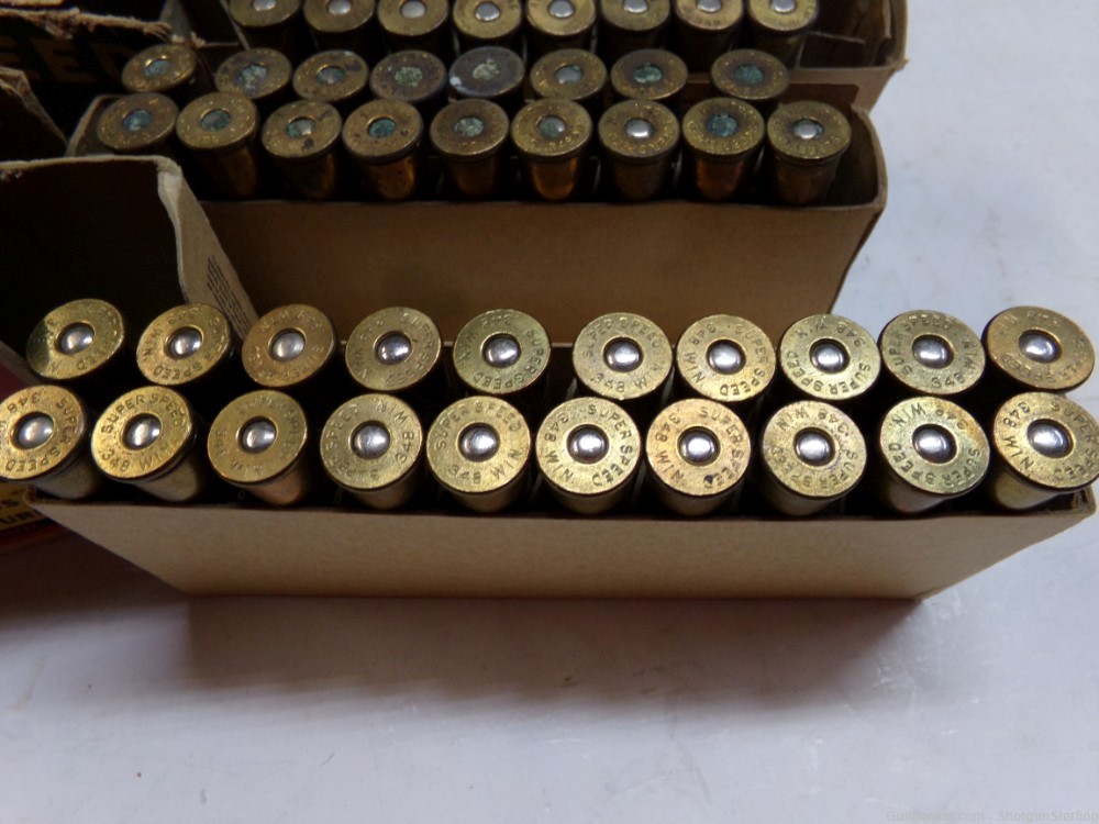 3 boxes of 348 Winchester ammo total of 52 rounds-img-4