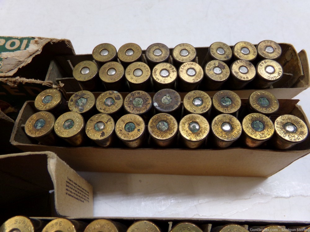 3 boxes of 348 Winchester ammo total of 52 rounds-img-5