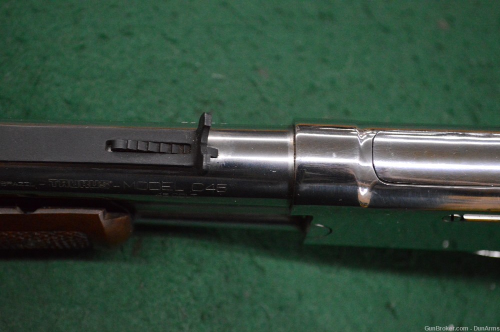 Taurus C45 Thunderbolt Pump Action rifle 26" BL Polished SS 14+1 .45 Colt-img-52