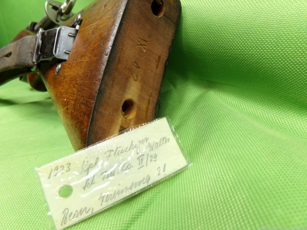 WWII Swiss Model K31 Schmidt Rubin Rifle with accessories-img-12