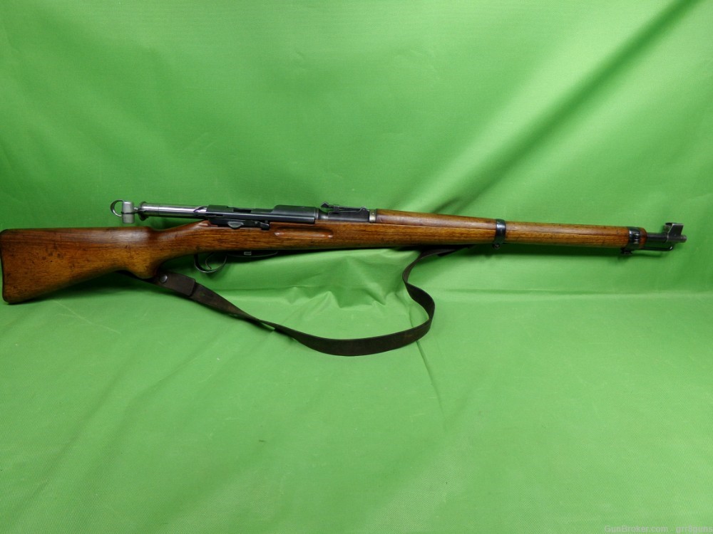 WWII Swiss Model K31 Schmidt Rubin Rifle with accessories-img-2