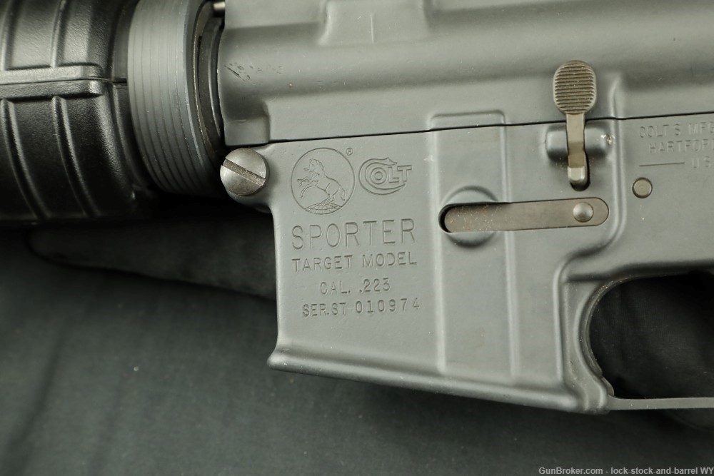 Pre-Ban Colt Sporter Target Model .223/5.56 AR-15 R6551 20” Semi-Auto Rifle-img-28